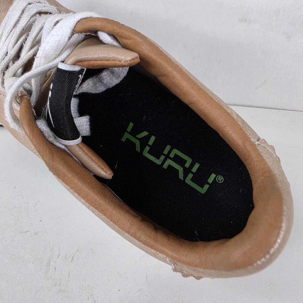Kuru Roam Classic Court Womens Size 6 Beige Bronze Athletic Shoes Sneakers - Picture 8 of 8